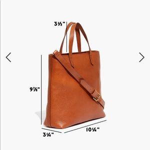 Madewell crossbody bag leather